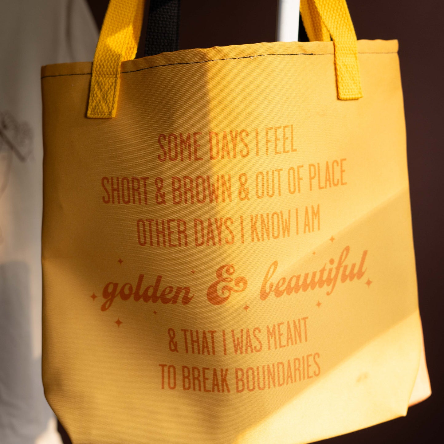 Golden & Beautiful Tote Bag