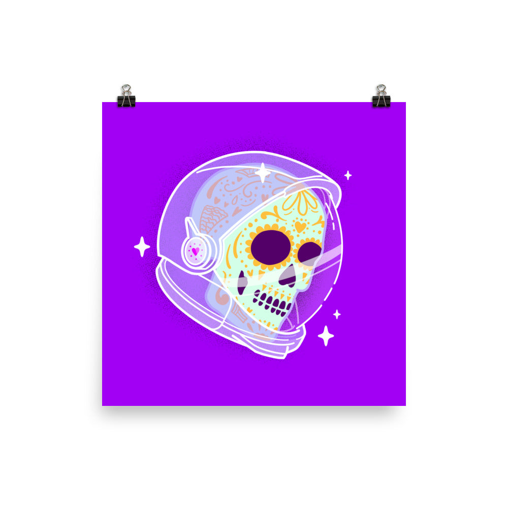 Cosmic Calavera Print