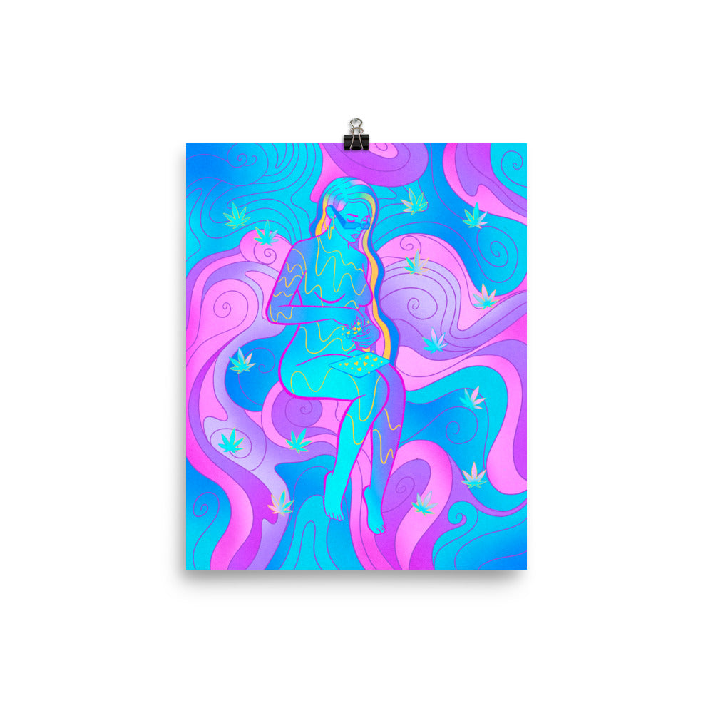 Leaves & Love Print